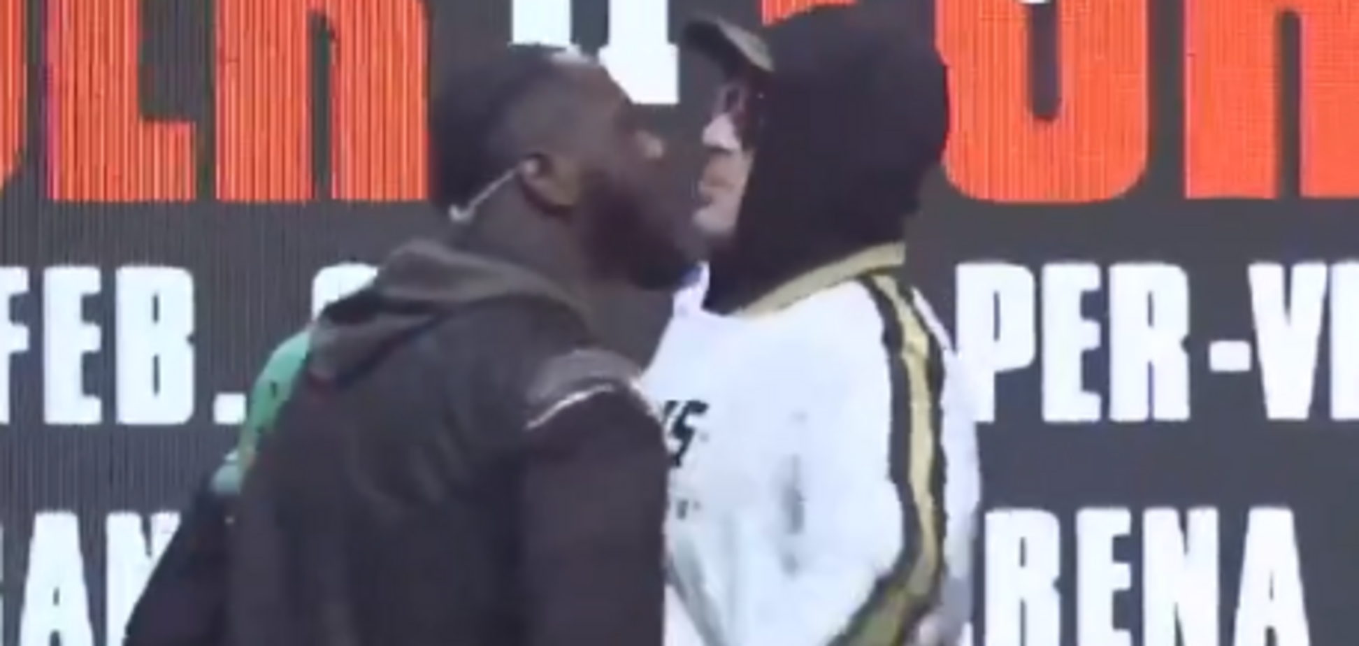 Деонтей Вайлдер і Тайсон Ф'юрі