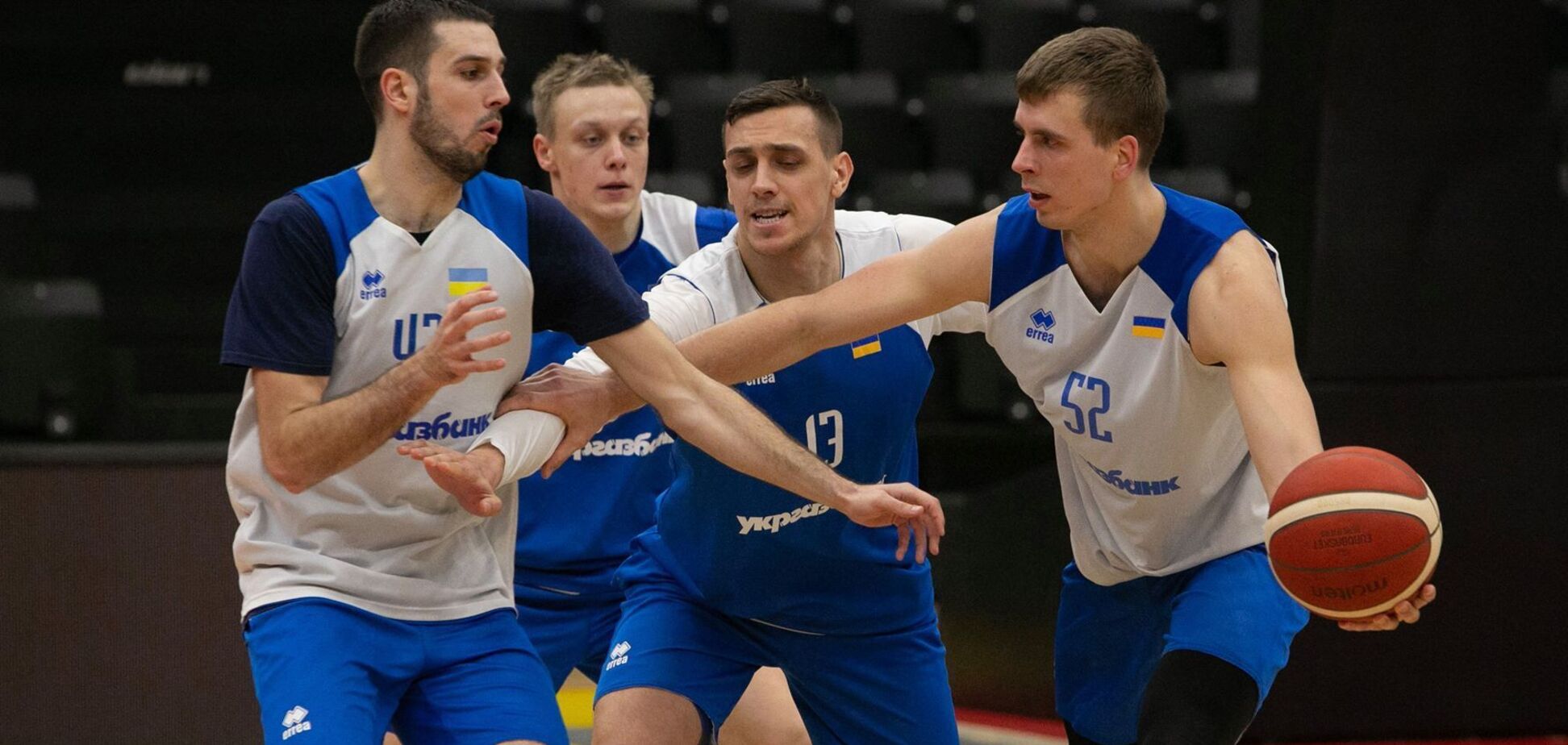 Баскетболисты сборной Украины готовятся к матчу против Австрии