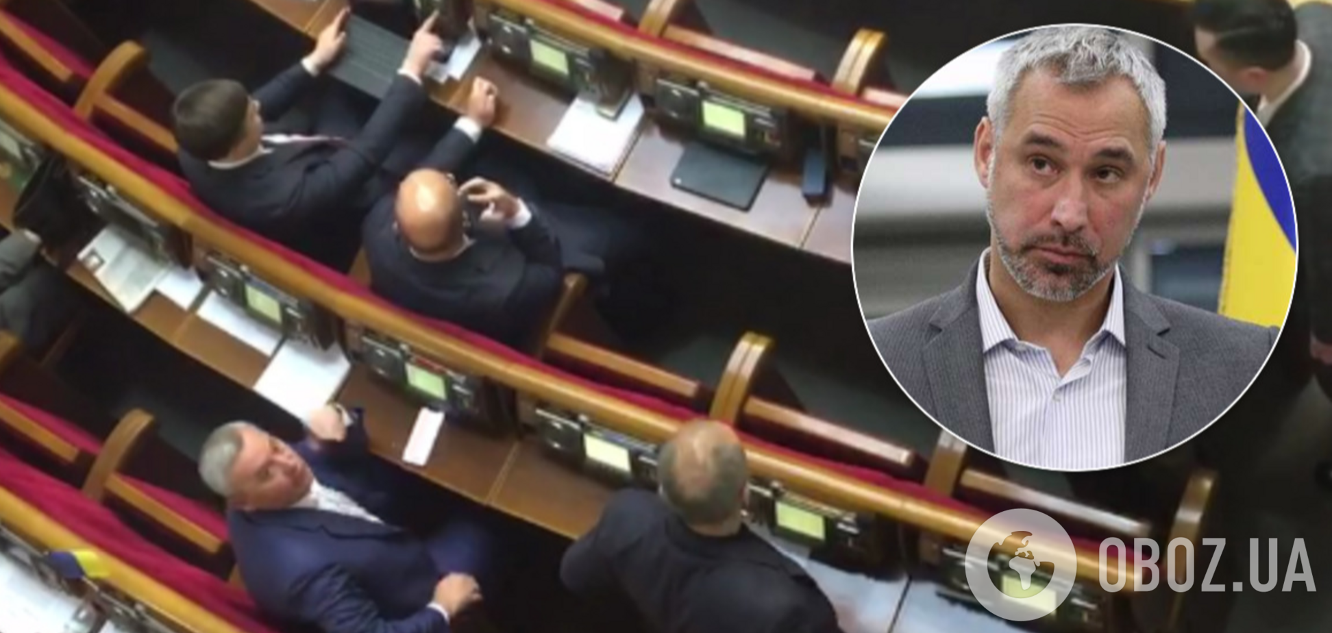 Рябошапка открыл производство по кнопкодавству Поляка