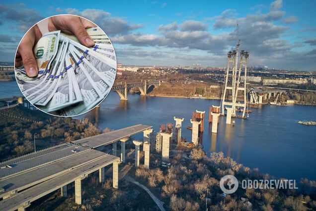 Мосты в Запорожье достроят за 11,9 млрд гривен: назван победитель тендера