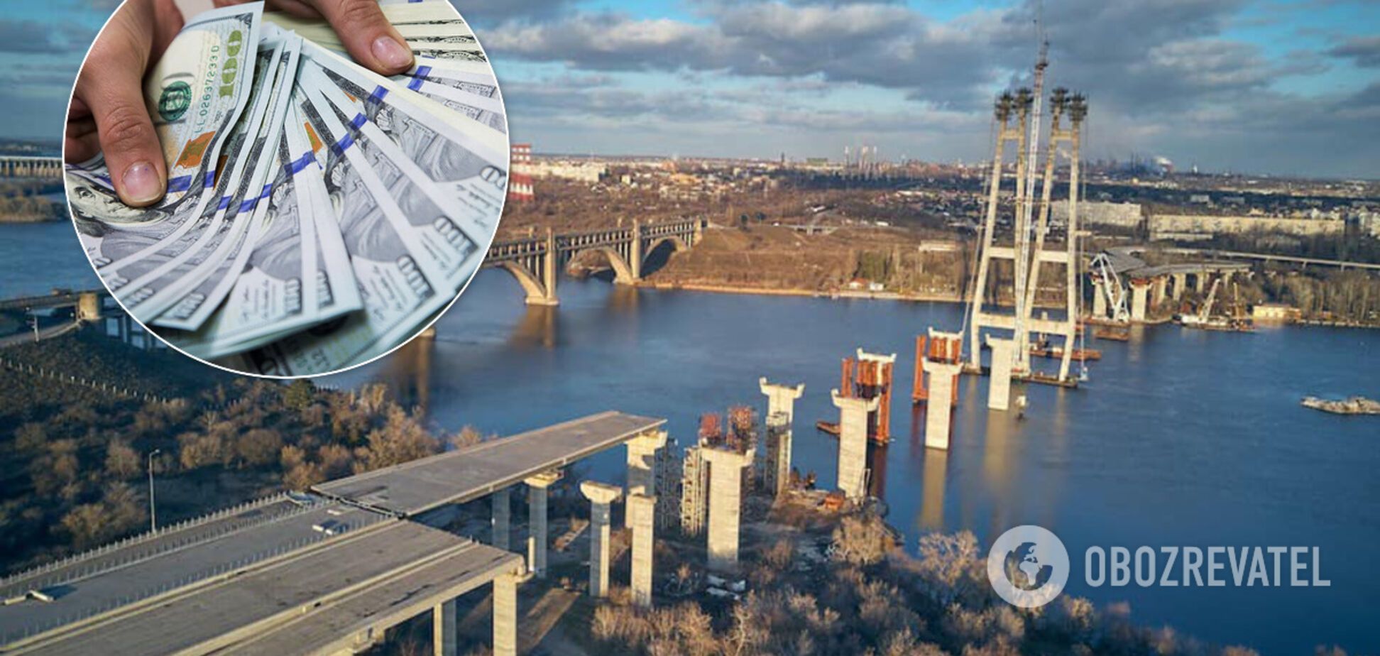 Мости в Запоріжжі добудують за 11,9 млрд гривень: названо переможця тендера