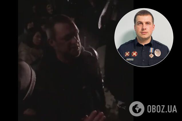 В Новых Санжарах пьяный протестующий оскорбил ветерана