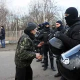 Протесты в Новых Санжарах