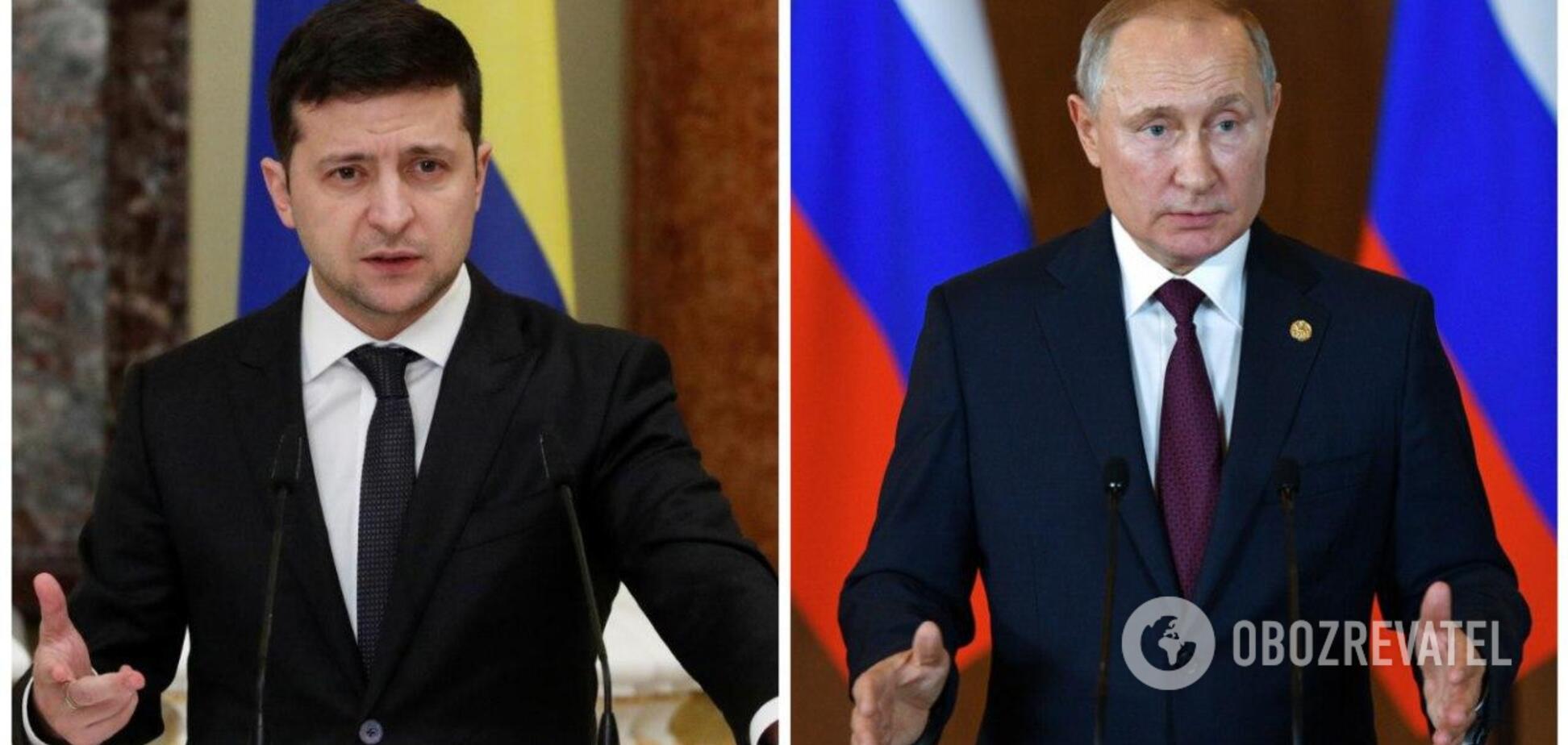 Зеленський і Путін