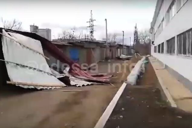 Ураган в Одессе