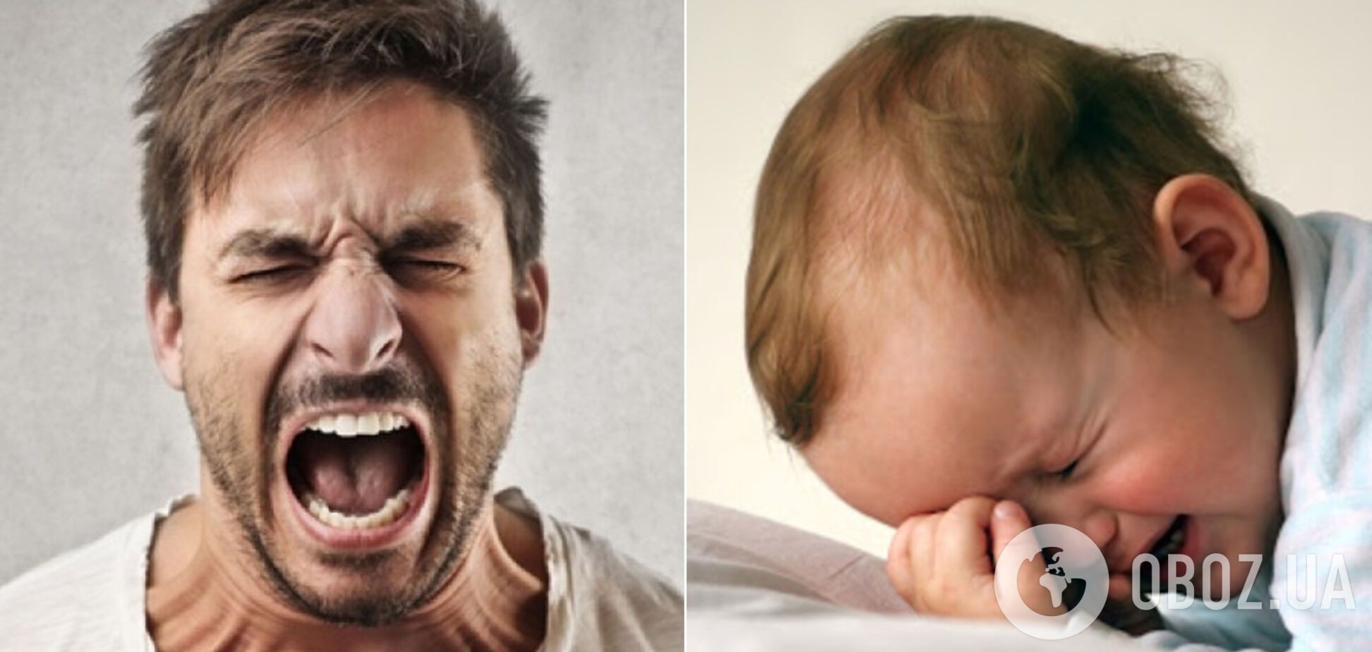 Под Киевом отец жестоко избил младенца. Иллюстрация