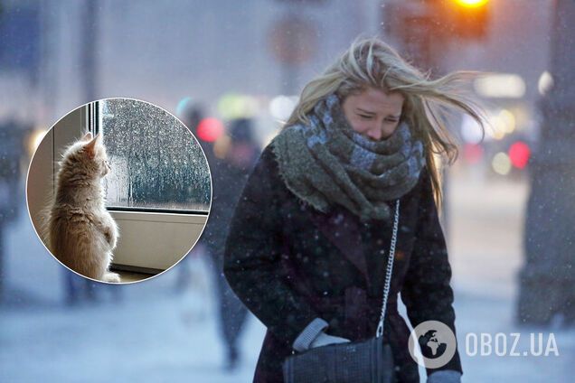 Синоптикиня змінила прогноз погоди в Україні: буря вщухне