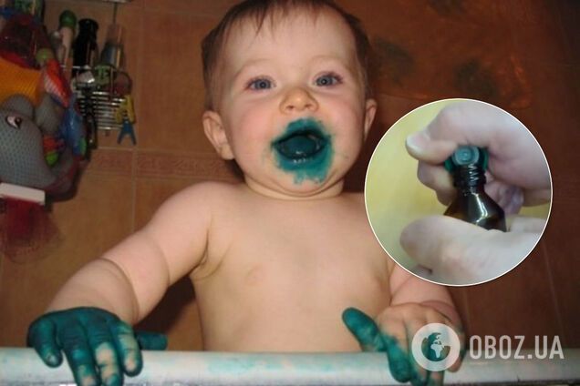 Як відкрити пляшку із зеленкою і не забруднитися. Відео