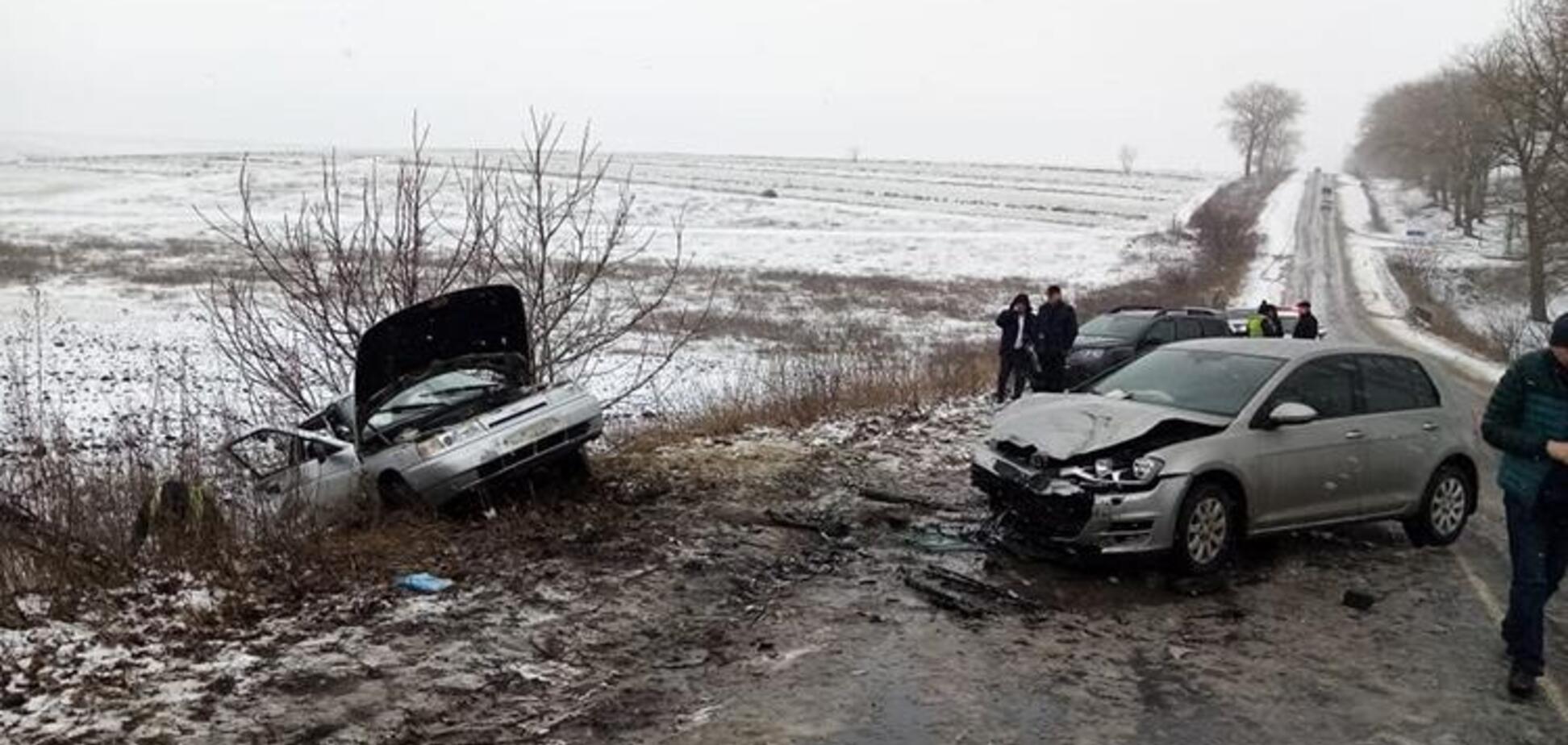 На трасі під Тернополем загинув прокурор: фото з місця ДТП