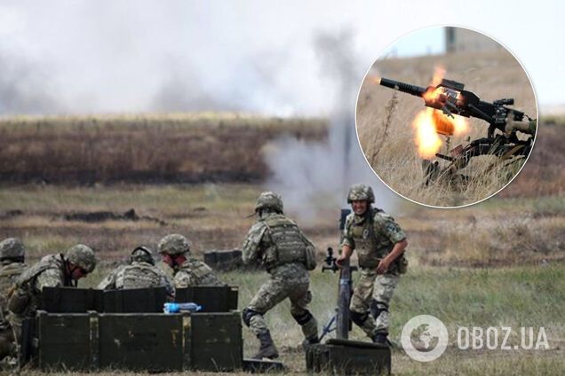 ВСУ эффектно разгромили позицию террористов на Донбассе. Видео