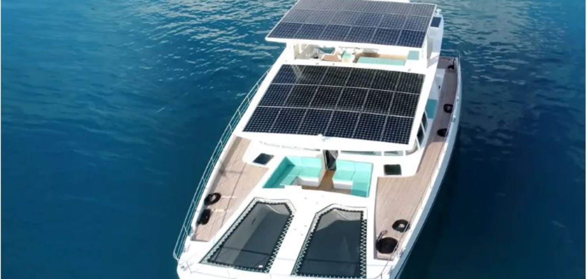 У США показали 'зелену' яхту для мільйонерів з нескінченним запасом ходу