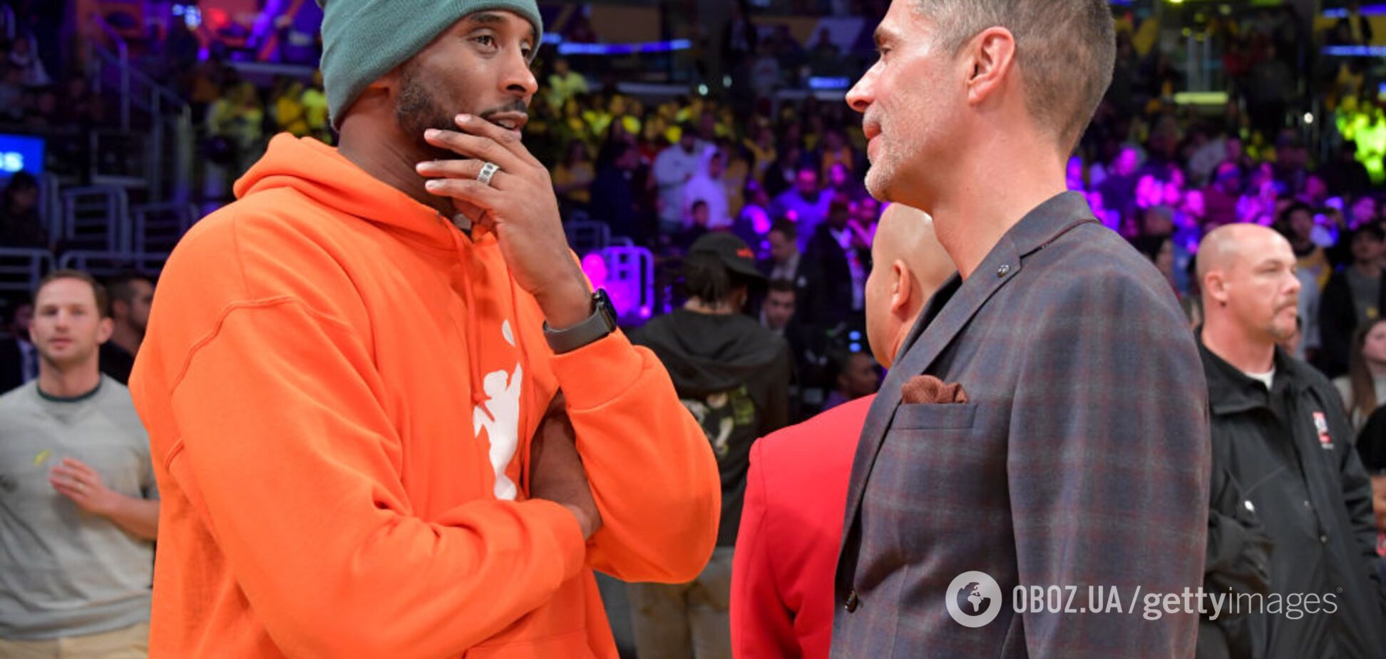 Опубликовано смс Коби Брайанта за несколько минут до гибели