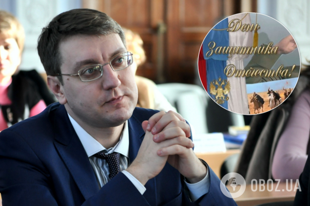 В Николаеве забросали яйцами депутата, поздравлявшего с 23 февраля