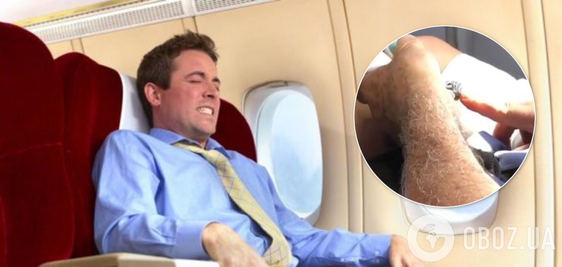 Підстригав нігті в літаку: чоловік викликав огиду у попутників