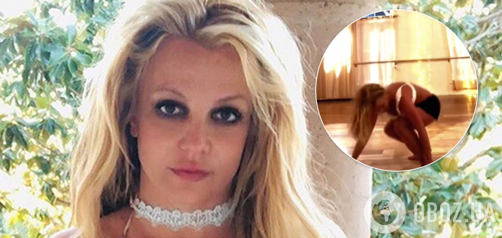 Бритни Спирс показала, как сломала ногу. Видео