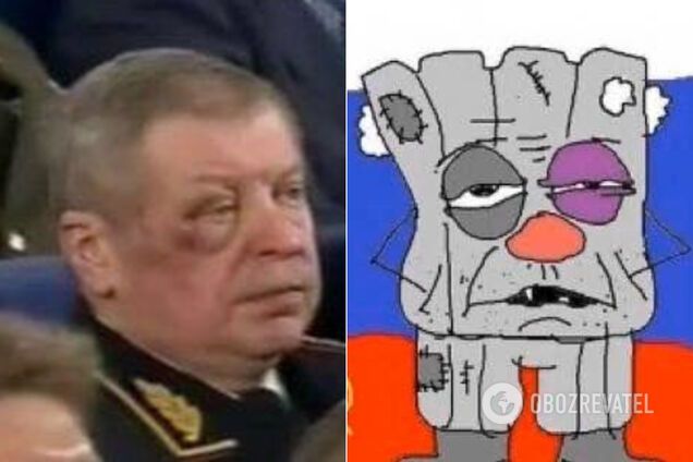 "Перебрав глоду": в мережі висміяли "обличчя армії Росії"