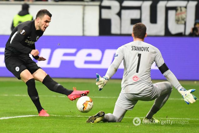 Матч 'Айнтрахт' - 'Зальцбург'