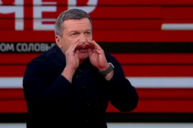 Соловьев устроил истерику в прямом эфире из-за Бандеры и Шухевича