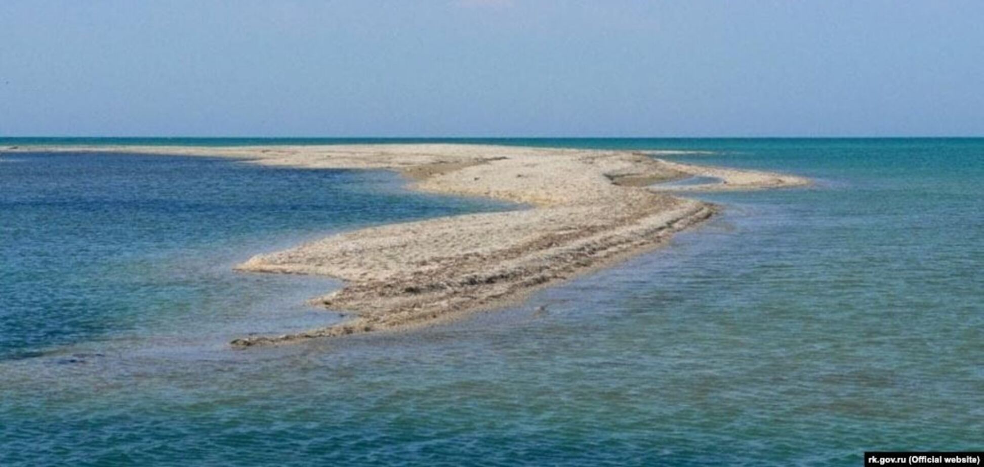 Бакальская коса в Крыму почти превратилась в остров