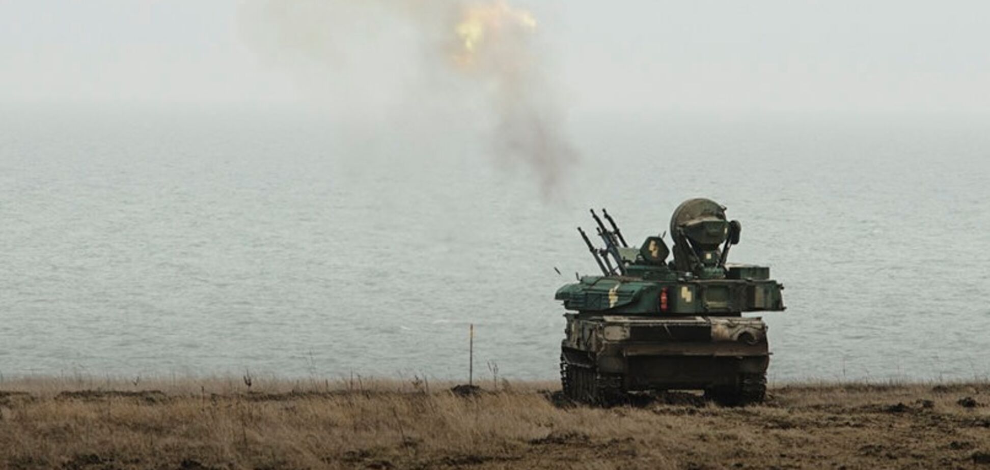 Українські військові провели навчання на узбережжі Азовського моря: фото маневрів