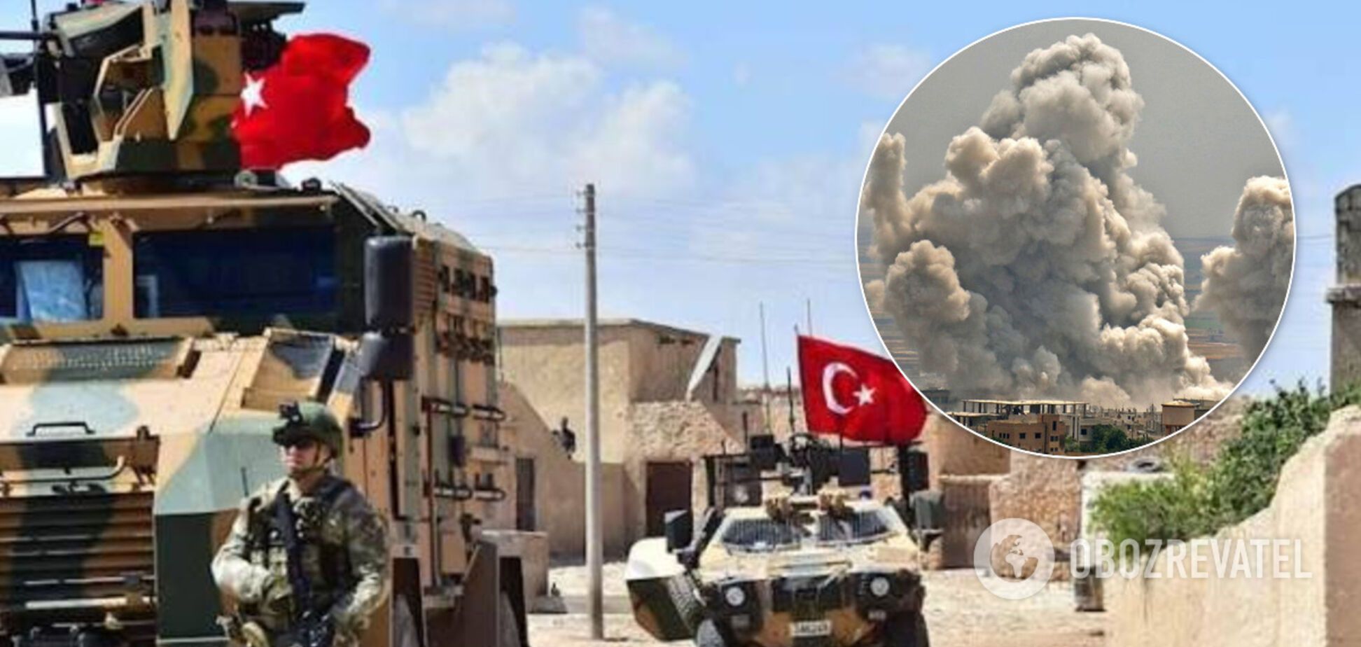 Турция показала видео мощных ударов по армии Путина и Асада в Сирии: жесткие кадры