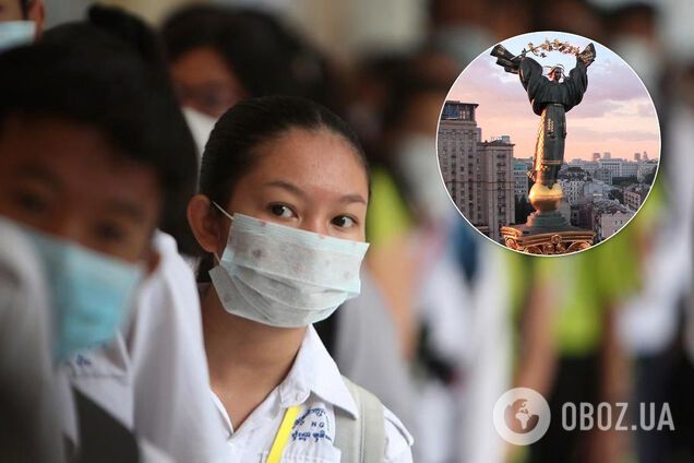 В 'Борисполь' прилетела женщина с высокой температурой. Иллюстрация