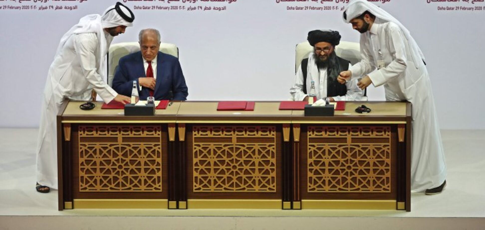 США и движение 'Талибан' подписали исторический документ