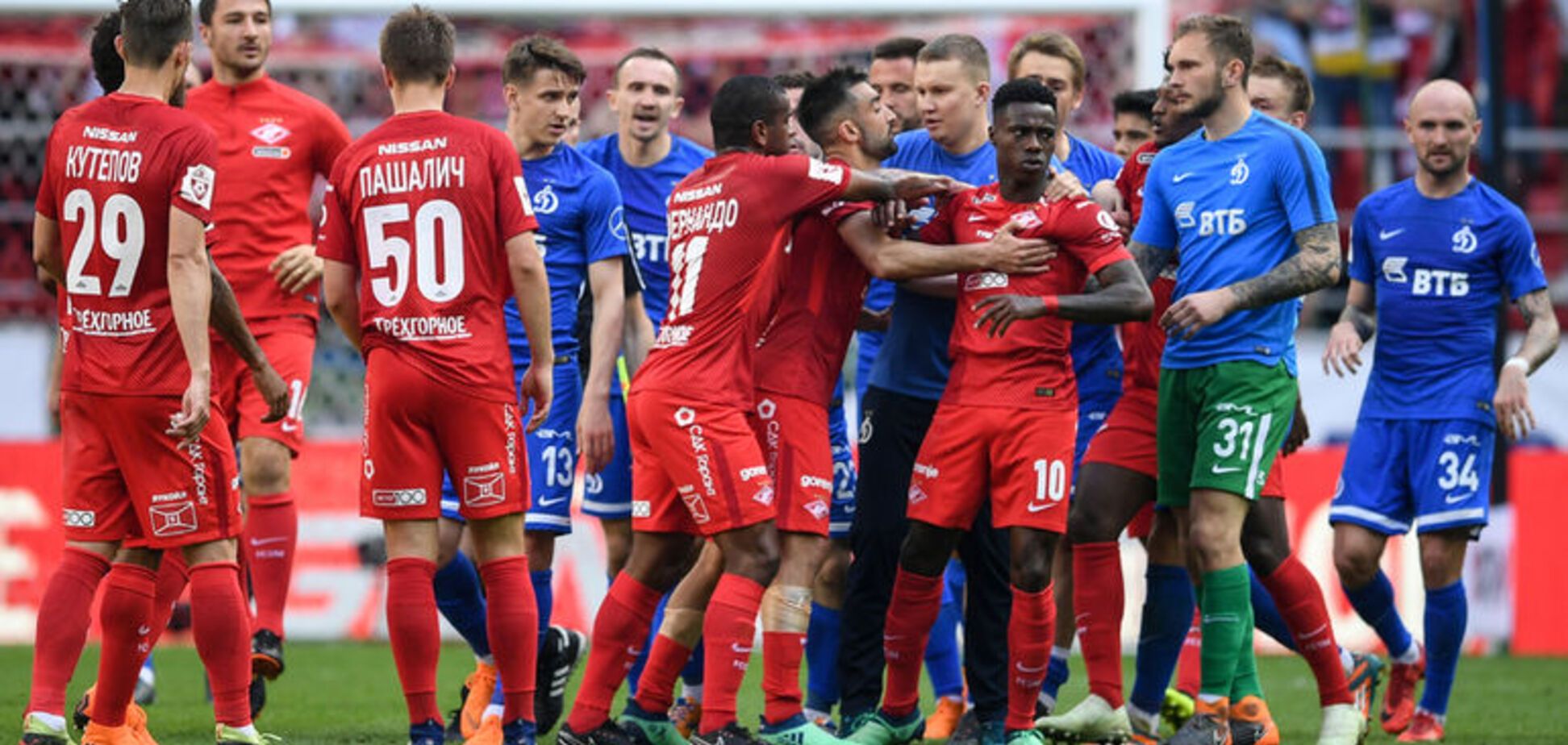 'Динамо' - 'Спартак': огляд матчу чемпіонату Росії з футболу