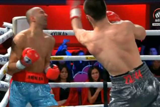 Байсангуров, який крикнув 'Слава Україні!', переміг нокаутом Торосяна
