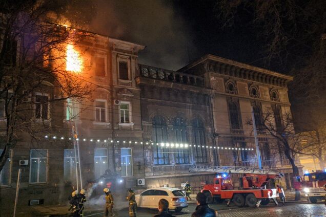 В Одессе горел очередной памятник архитектуры