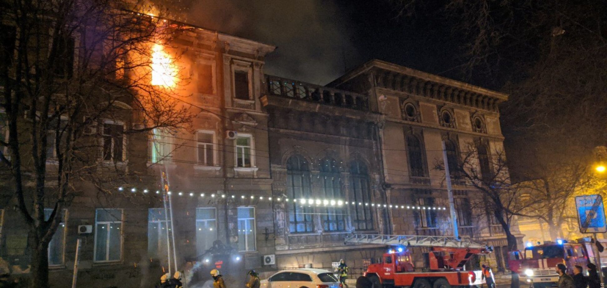 В Одессе горел очередной памятник архитектуры