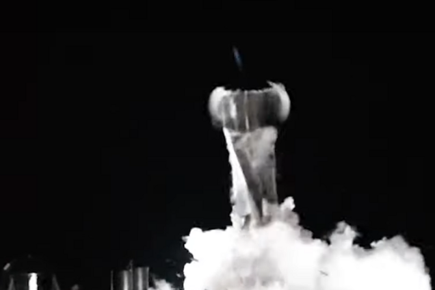 Комічний корабель Маска вибухнув під час запуску: з'явилося відео НП