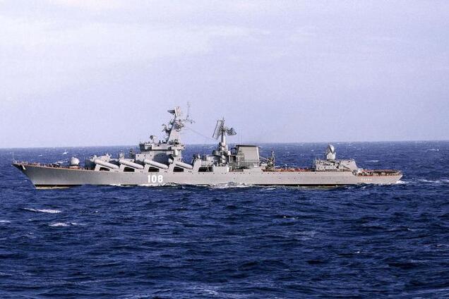 Крым захватывал ракетный крейсер 'Москва': обнародована правда