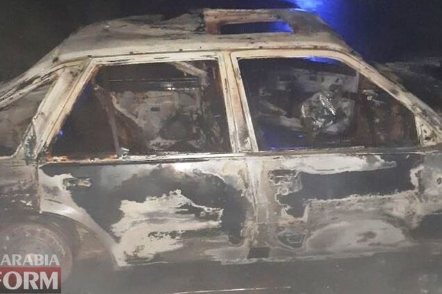 На Одещині водій загинув у вогняній ДТП