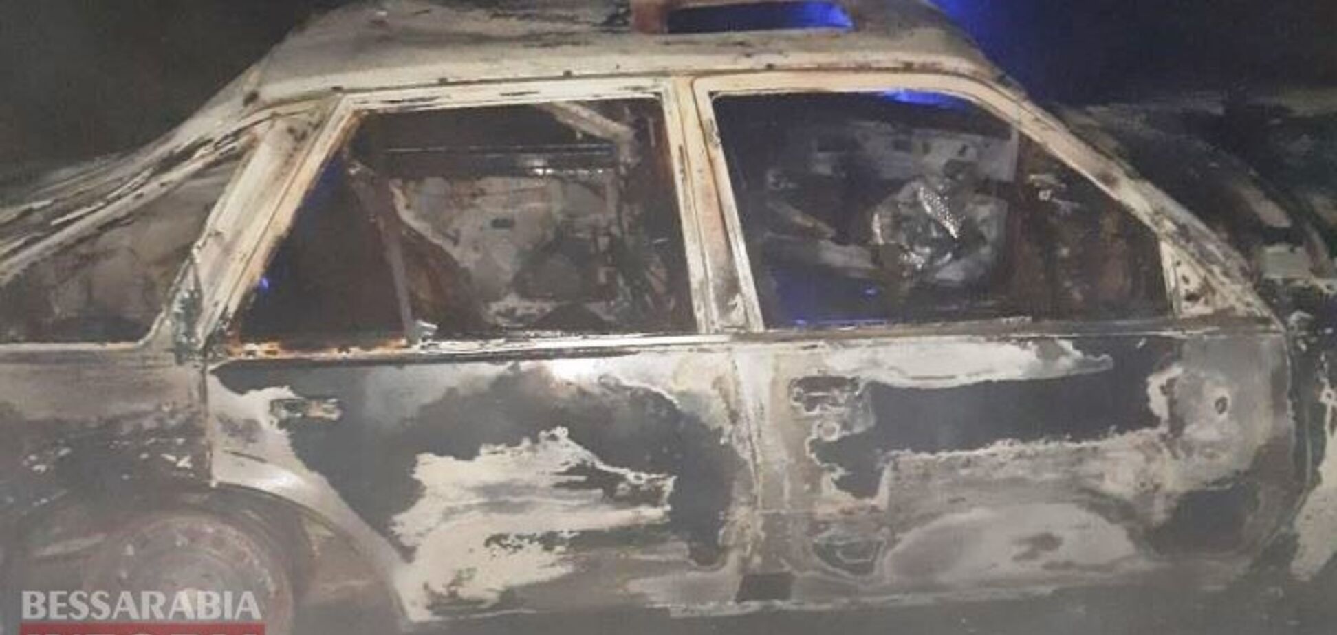 На Одесщине водитель погиб в огненном ДТП