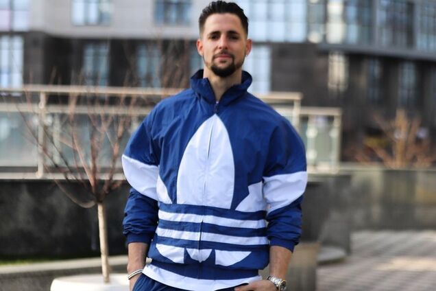 Легионер 'Динамо' Фран Соль прошелся по Киеву в бандитском 'прикиде' из 90-х