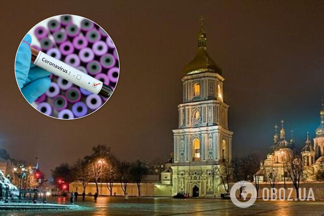 Коронавирус в Киеве. Иллюстрация