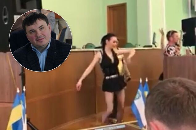 Эротические танцы в Херсонской ОГА: чиновники знали о полуголых девушках. Эксклюзив