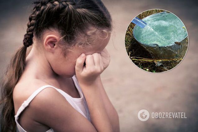 В Херсоне мать выставила 6-летнюю дочь голой на улицу и обливала водой. Фото издевательств