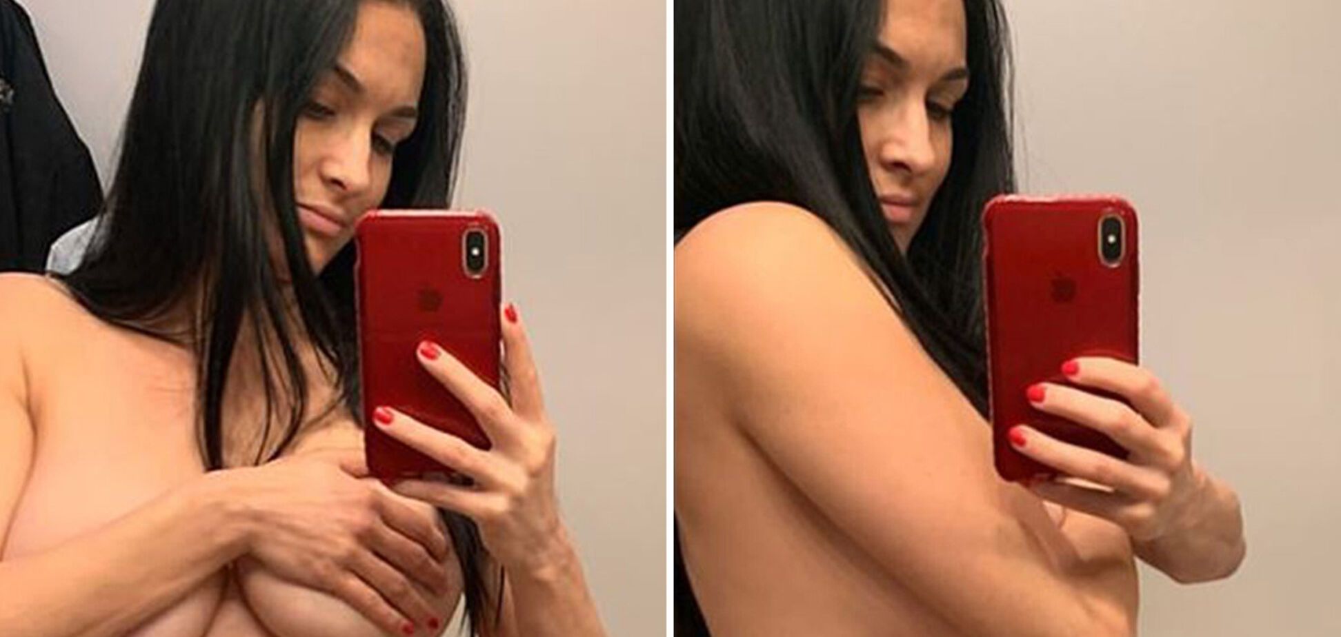 Вагітна зірка рестлінгу розхвилювала фанатів, показавши величезні груди