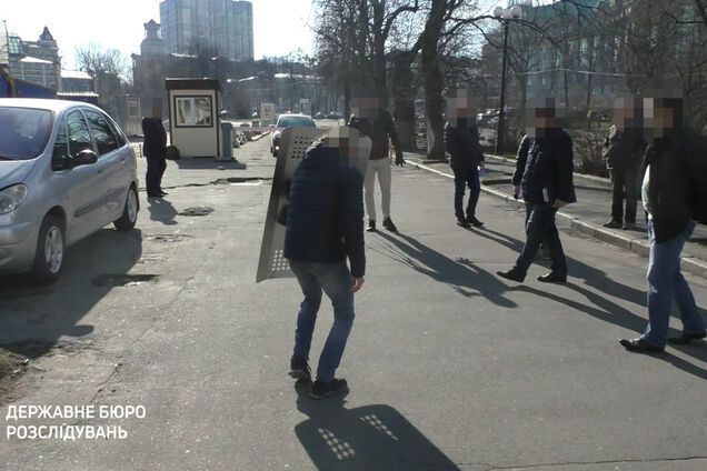 Следственный эксперимент в Киеве по делу Майдана