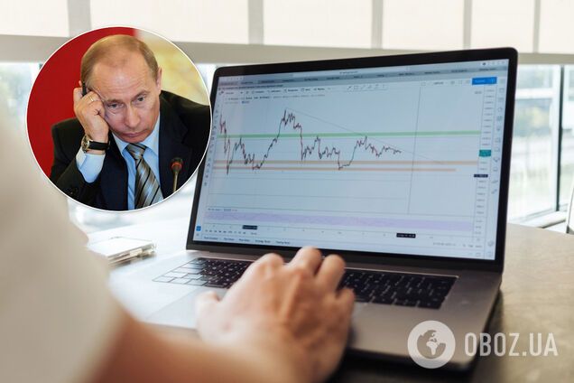 У Росії обвалилися акції 'Газпрому', 'Аерофлоту' і Сбербанку