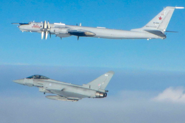 Шпионы России нарвались на истребители НАТО: появилось фото