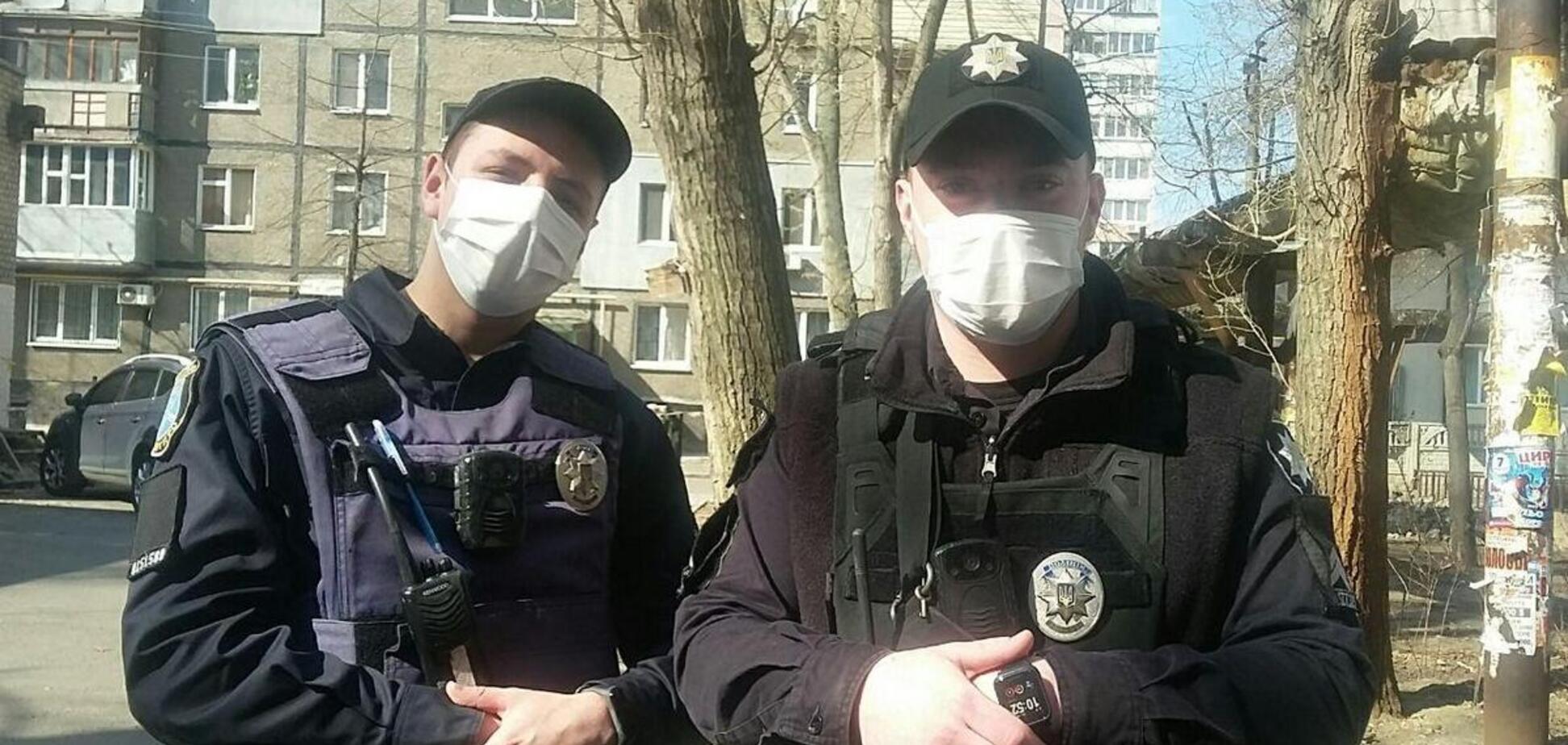 В Днепре мужчина устроил истерику полиции из-за коронавируса