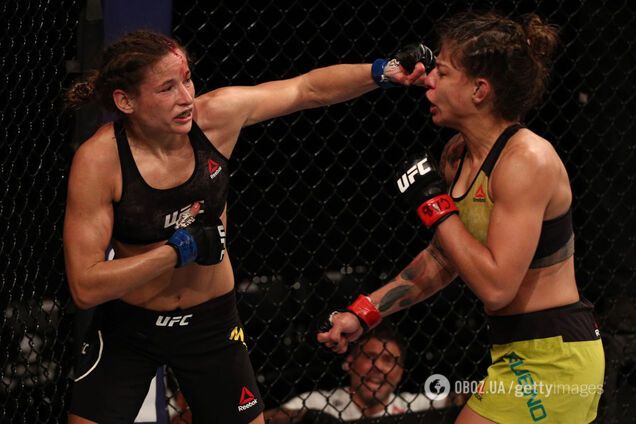 Украинка Марина Мороз в победном бою установила рекорд UFC