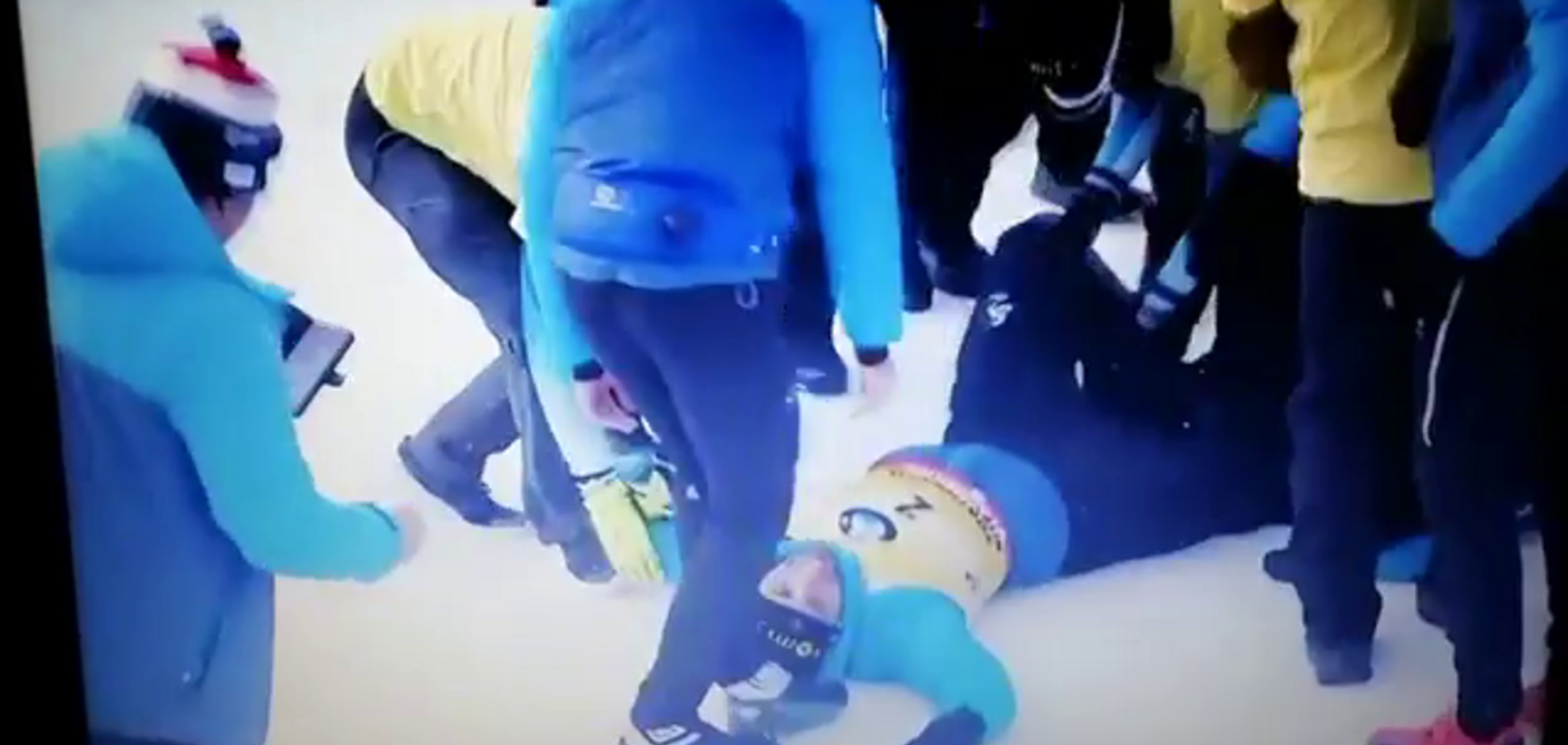 Фуркада впустили, коли качали після гонки