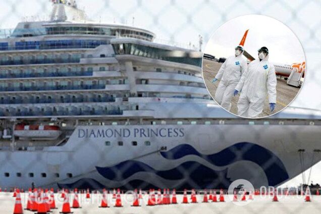 В "Борисполе" приземлились 46 украинцев с лайнера Diamond Princess