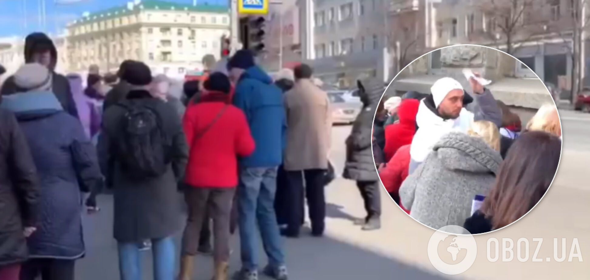 В Харькове устроили массовую потасовку из-за бесплатных масок от коронавируса. Видео