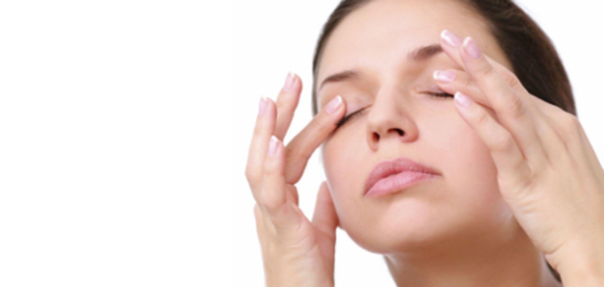 Точечный массаж для улучшения зрения