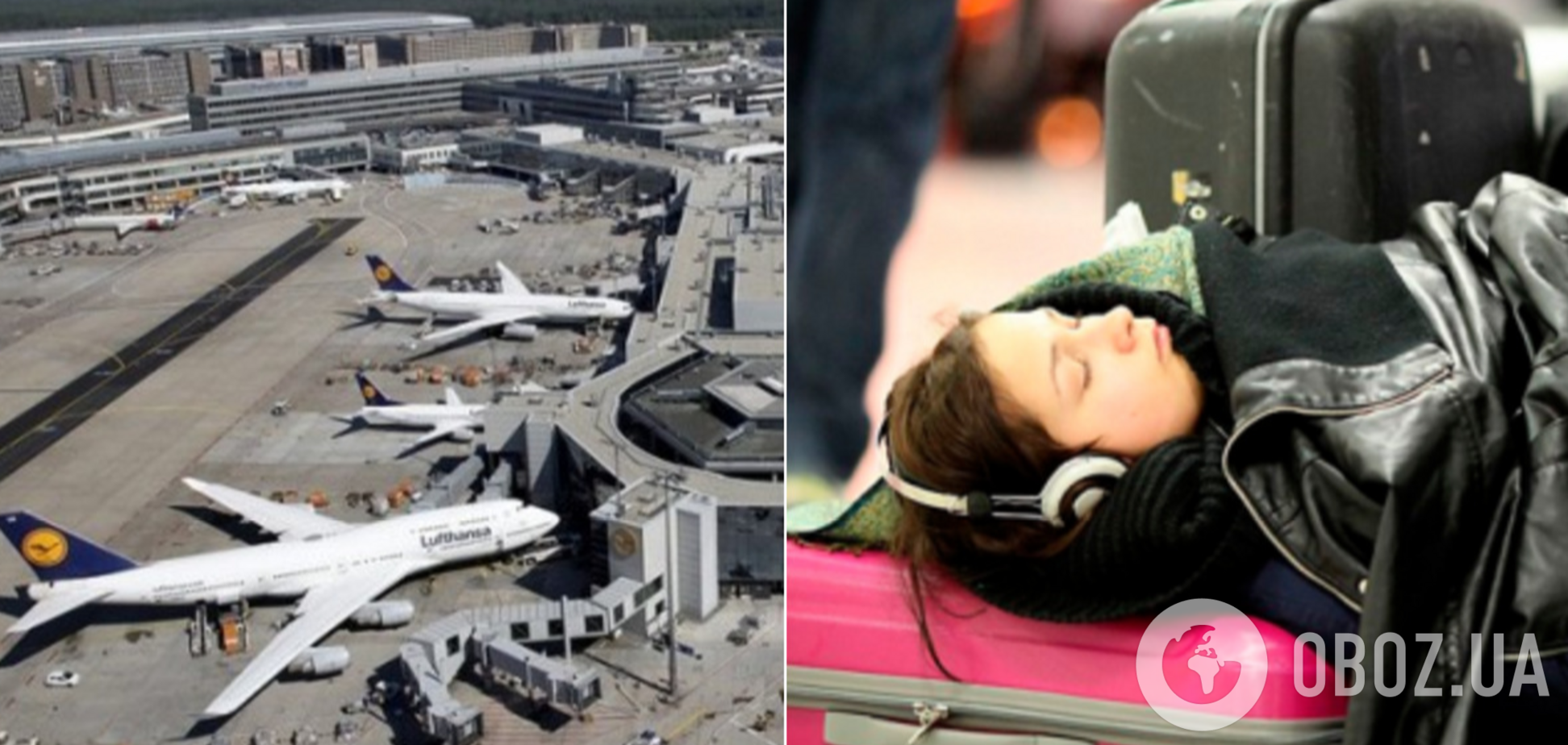 Украинцы застряли в аэропортах Германии и Австрии из-за коронавируса